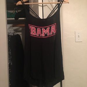 VS PINK University of Alabama BAMA graphic tank